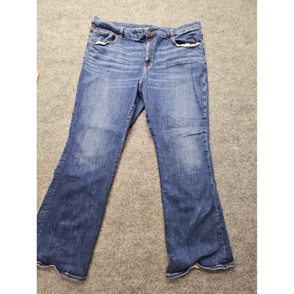 American Eagle Next Level Stretch Womems 24 (42x30) Curvy Skinny Kick